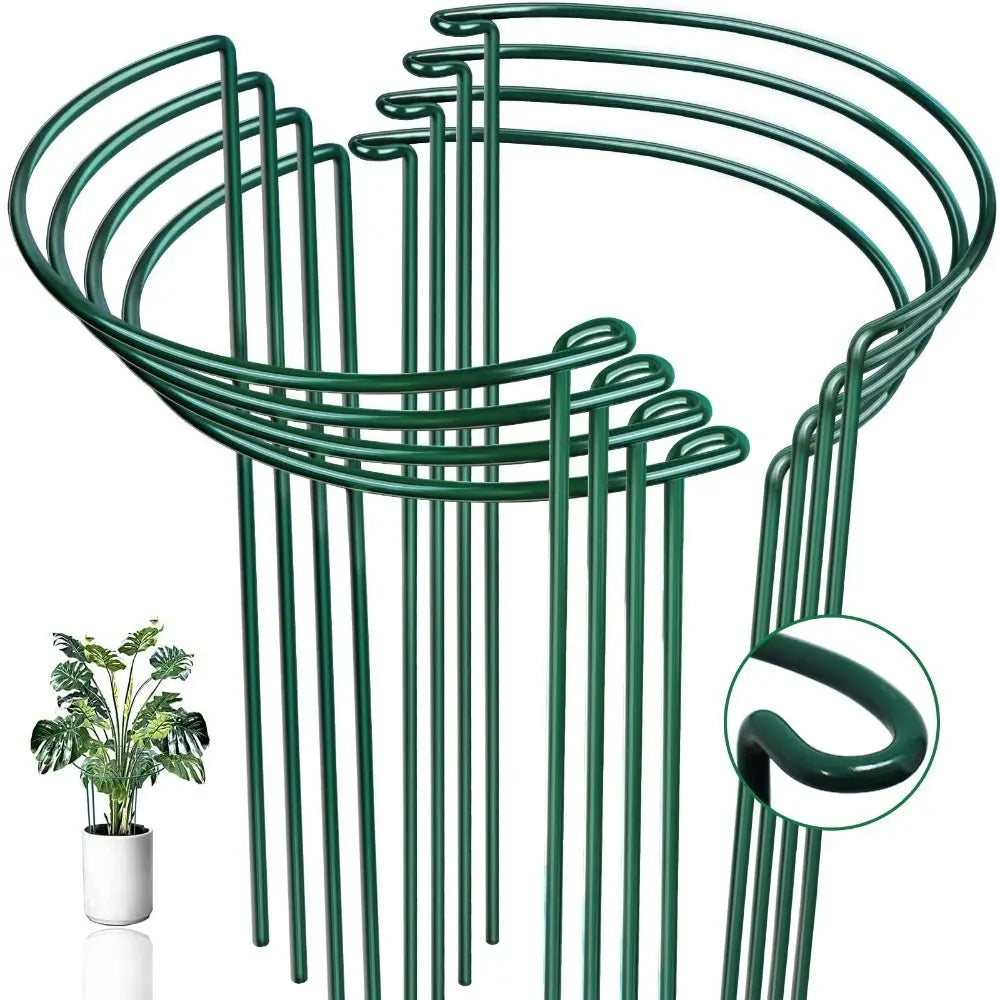 Metal Plant Support Stakes – Weatherproof & Reusable Garden Stakes Plant Support Stakes Nixie