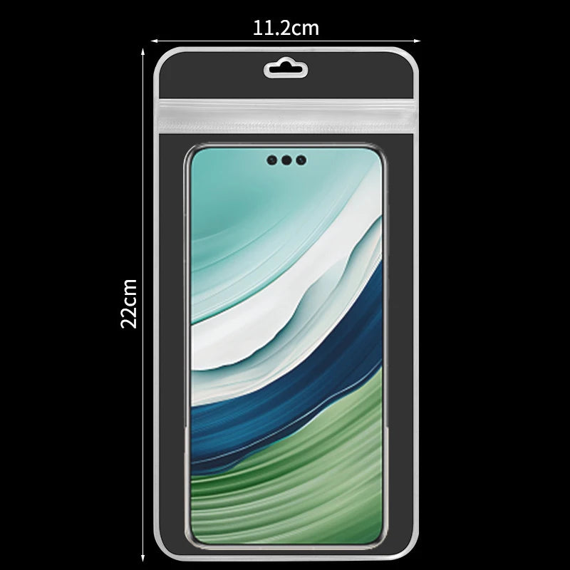 Waterproof Phone Pouch – Universal Clear PVC Swimming Bag