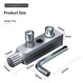 Heavy Duty Broken Screw Extractor – 1/2 & 3/4 Inch Pipes Screw Extractor Tool Nixie A2