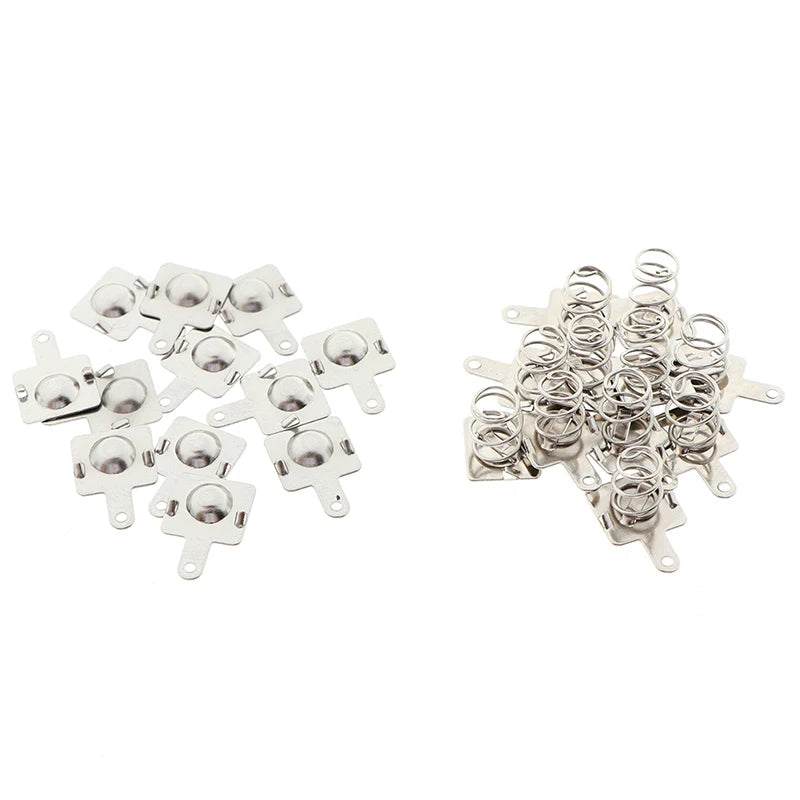 10 Pairs Metal Battery Spring Contacts for AA & AAA Batteries