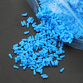 300pcs Rubber Fishing Float Stoppers & Space Beans – Blue Oval Fishing Float Stoppers Nixie 300pcs