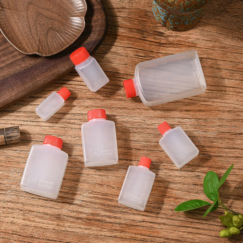 10PCS Mini Squeeze Sauce Bottles 15/30ml Condiment Dispensers Condiment Dispenser Set Nixie