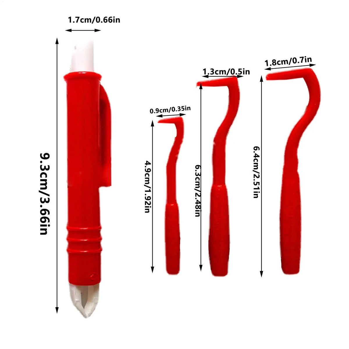 4-Piece Pet Tick & Flea Removal Tweezer Kit – Dogs & Cats Pet Tick Remover Kit Nixie