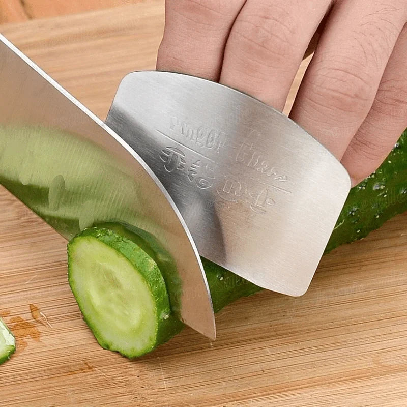Stainless Steel Finger Guard for Slicing | Kitchen Safety Tool Kitchen Safety Tool Nixie