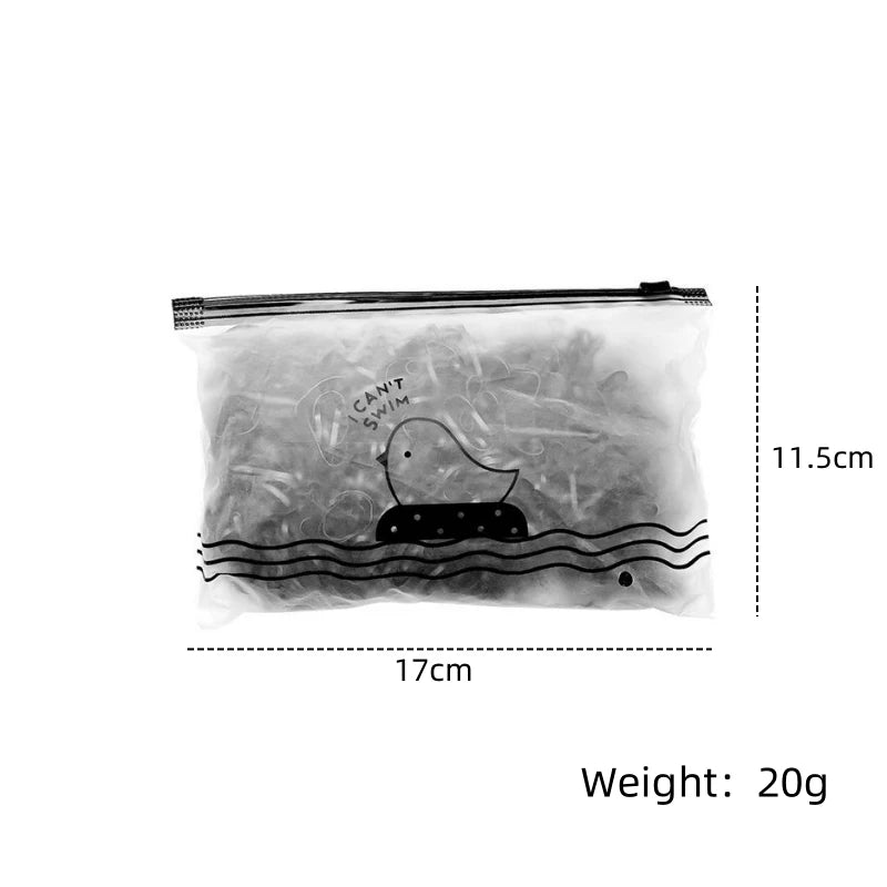 Women's Black Elastic Hair Bands – Gentle & Durable Hair Ties Elastic Hair Bands Nixie