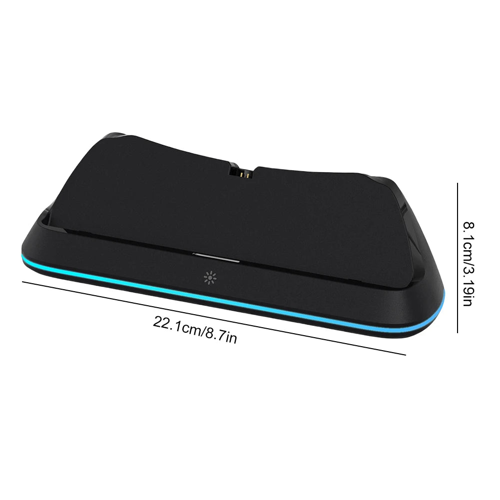 PS5 Portal Charging Dock Station – RGB Light & Type-C Gaming Charging Dock Nixie