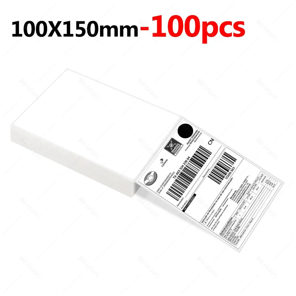 4x6" Direct Thermal Shipping Labels 500-Pack | Waterproof Thermal Shipping Labels Nixie 100pcs