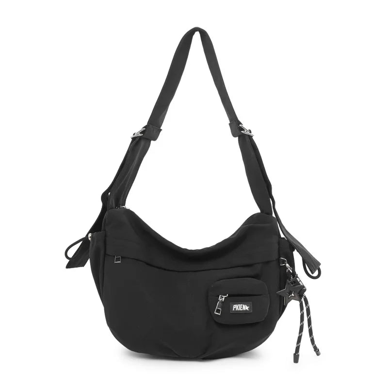Nixie Foldable Crossbody Tote Bag | Japanese Vintage Style Crossbody Tote Bag Nixie