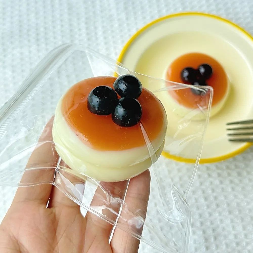 Slow Rebound Soufflé Fidget Toy – Soft Squeeze Cake Shape