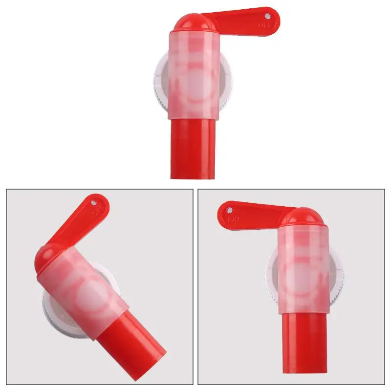 DN61 61mm Garden Nutrient Solution Plastic Faucet | Red & White Garden Tank Faucet Nixie