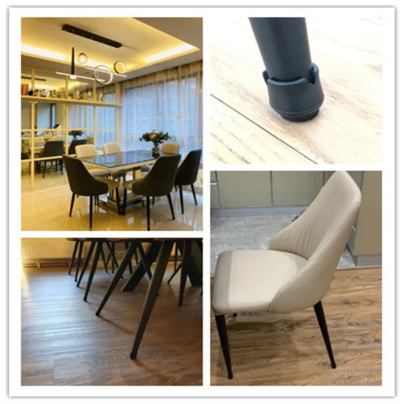 16pcs Silicone Chair Leg Caps Felt Non-Slip Floor Protectors Furniture Floor Protectors Nixie