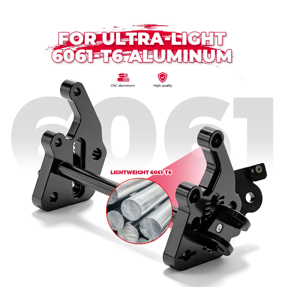 CNC Aluminum Footpeg Brake Bracket for Surron Light Bee & Segway Motorcycle Foot Peg Bracket Nixie