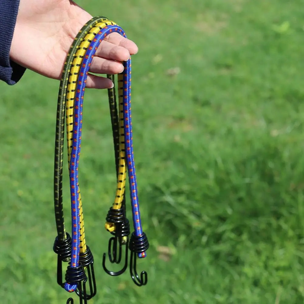 Heavy Duty Bungee Cords 60cm with Steel Hooks – Multi-Color