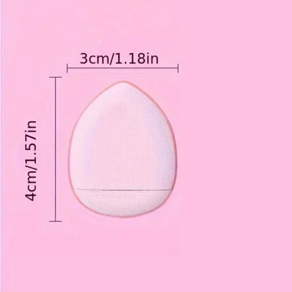 5-Piece Fingertip Mini Makeup Sponge Puffs – Foundation & Powder Makeup Sponge Puff Nixie Random-5pcs