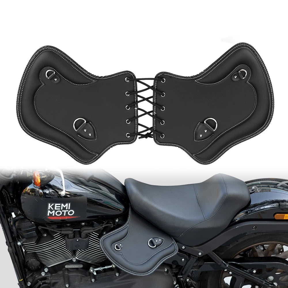 Motorcycle PU Leather Heat Shield Saddle Deflector – Universal Fit Motorcycle Heat Shield Nixie