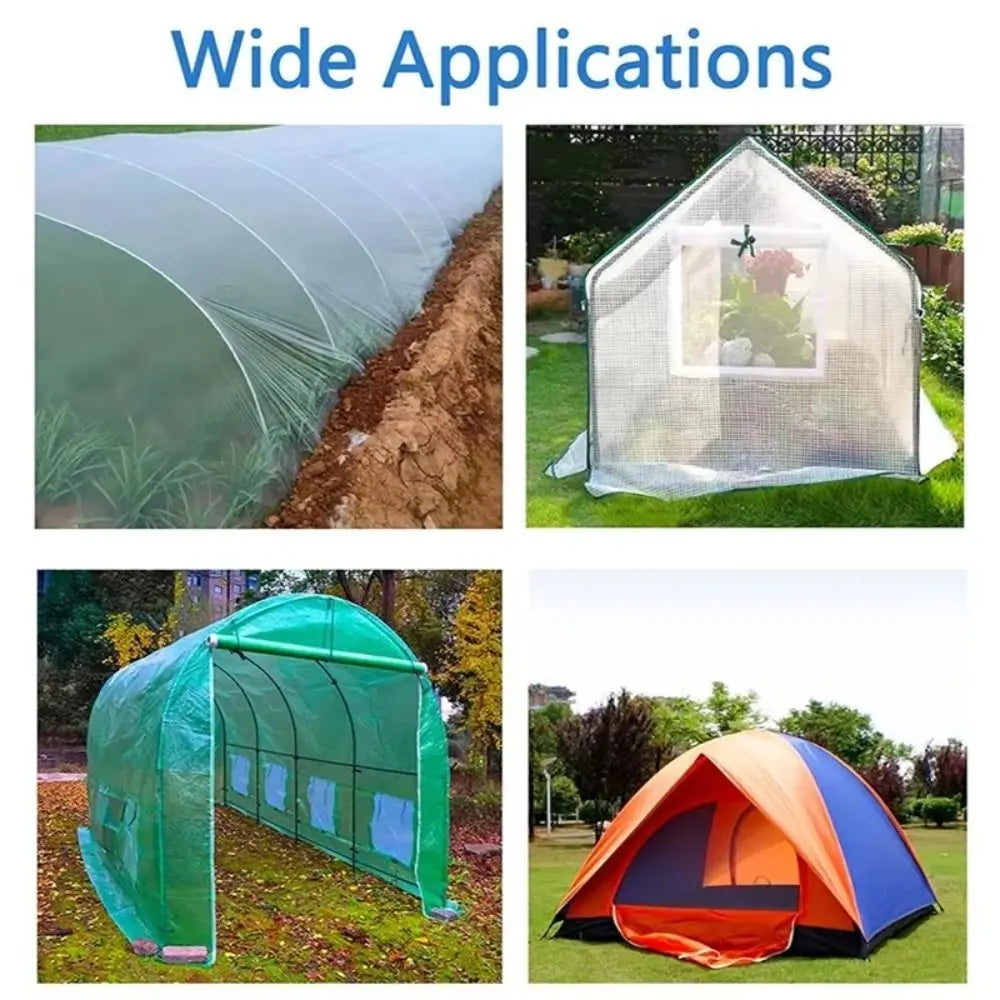 UV Resistant Greenhouse Film Repair Tape | Transparent PE Patch Greenhouse Repair Tape Nixie