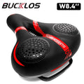 BUCKLOS Wide Ergonomic Bike Saddle for MTB, E-Bike & Touring Bicycle Saddle Nixie Model A-W8.4Inch