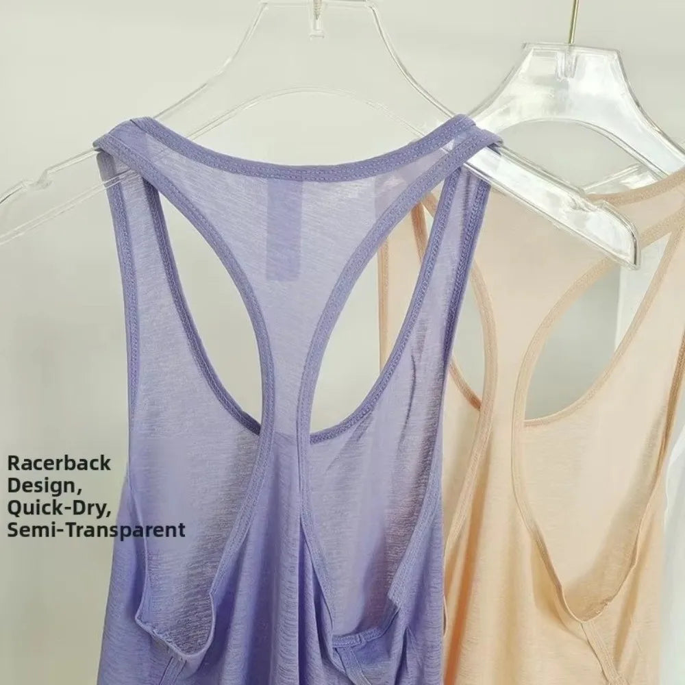 Women's Quick Dry Mesh Yoga Vest – Breathable Loose Gym Top Yoga Tank Top Nixie