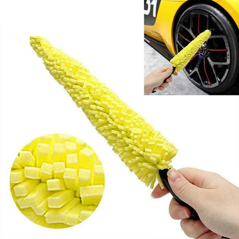 Tire Rim Cleaning Brush Tool – Car Wheel Cleaner
