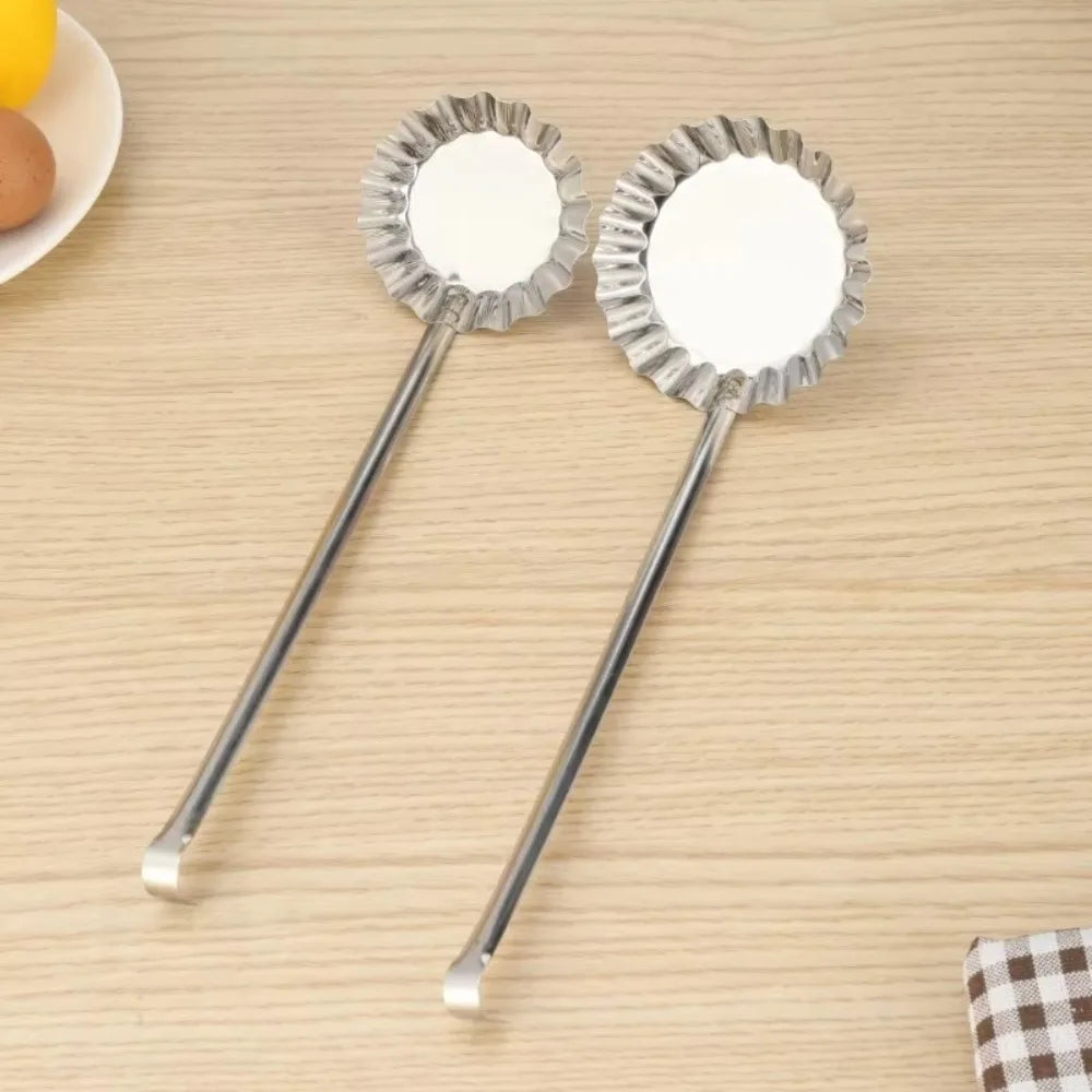 Stainless Steel Frying Mold Spoon for Potato Cakes & Fried Food Frying Mold Tool Nixie