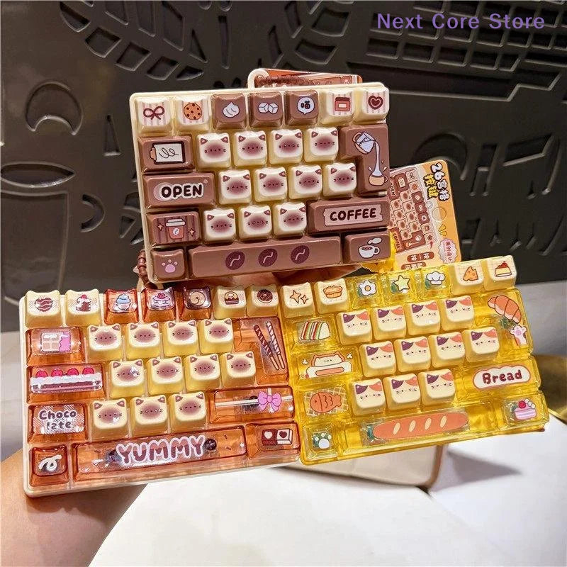 26-Key Fidget Keyboard Toy Mini Bag Charm Pendant Keychain Fidget Keychain Toy Nixie