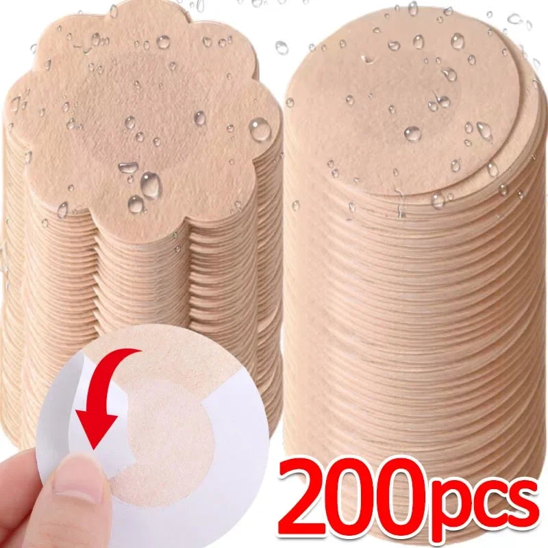 Nipple Cover Stickers Women Invisible Self-Adhesive Breast Pasties Nipple Cover Pasties Nixie