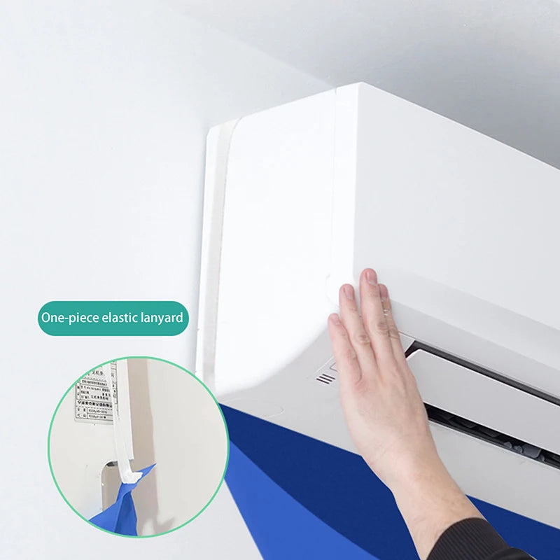 100cm AC Cleaning Cover Bag with Drain Pipe – 1–1.5P Split Unit