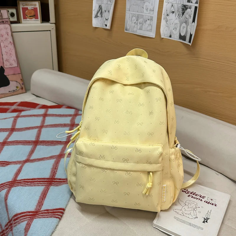 Korean Style Casual Backpack – Large Capacity Lightweight School Bag Student Backpack Nixie