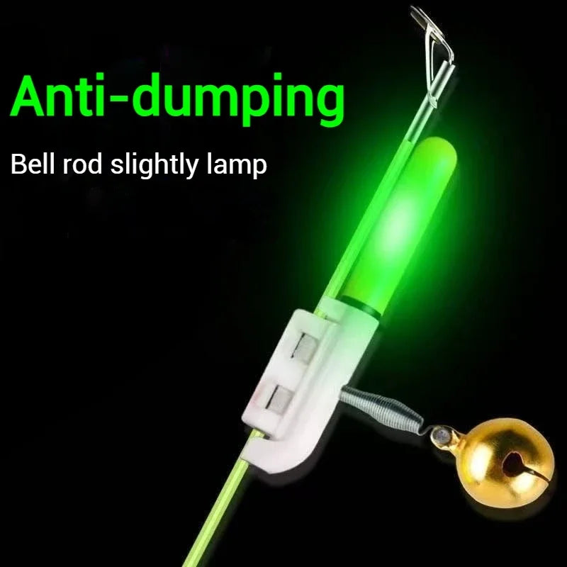 5Pcs LED Fishing Bite Alarm Light Stick Rod Bell CR425 Fishing Bite Alarm Nixie