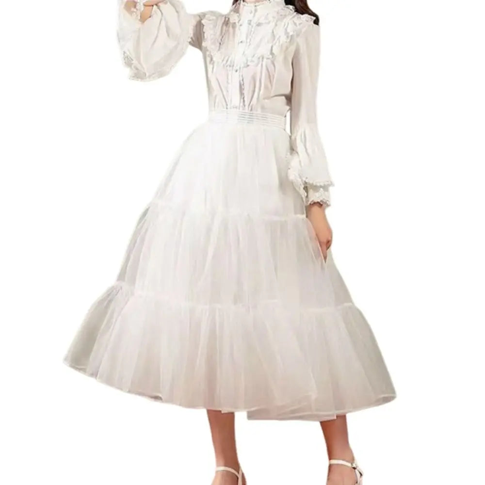 Lolita Petticoat Crinoline Underskirt – Cosplay & Bridal Petticoat Underskirt Nixie