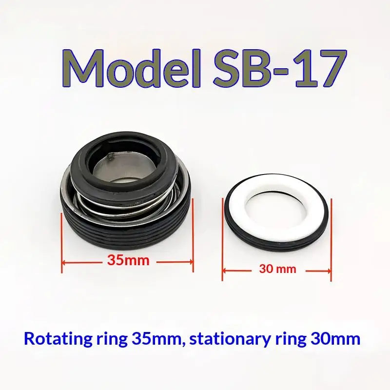 SB-17/20/25 Single Coil Spring Water Pump Shaft Seal Pump Shaft Seal Nixie SB-17