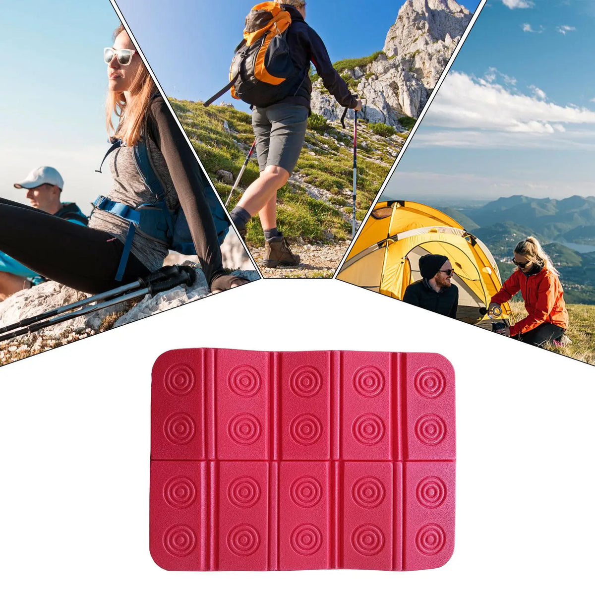 Foldable XPE Foam Seat Cushion – Waterproof Outdoor & Shower Mat Folding Seat Cushion Nixie