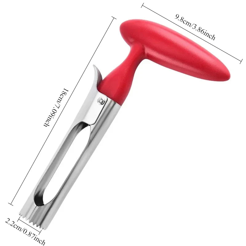 Stainless Steel Apple Corer & Fruit Core Remover Tool