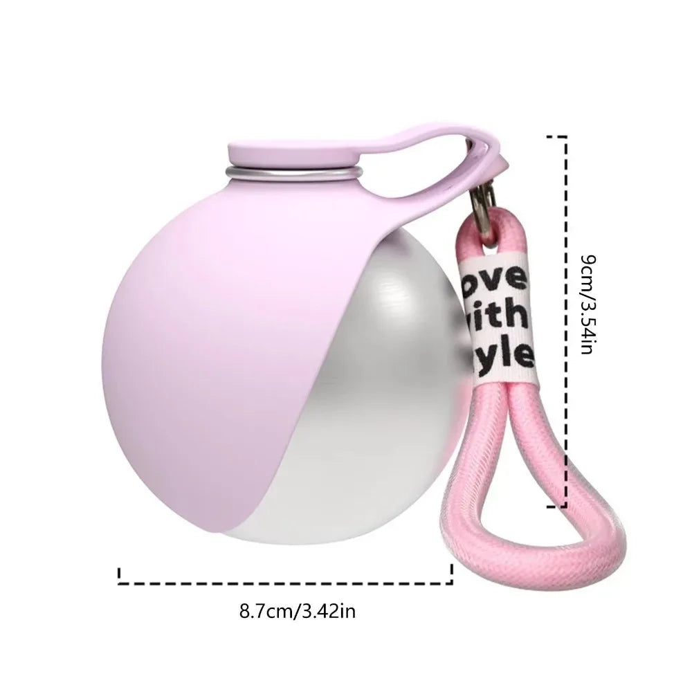 285ml Leak-Proof Stainless Steel Dog Travel Water Bottle & Bowl Dog Travel Water Bottle Nixie