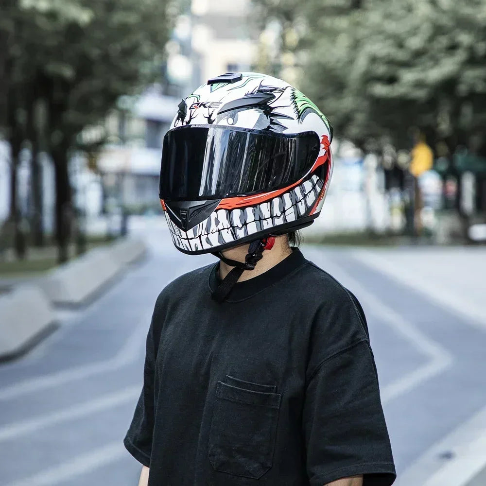 KEMITOUR Full Face Motorcycle Helmet – DOT Certified Unisex Motorcycle Helmet Nixie