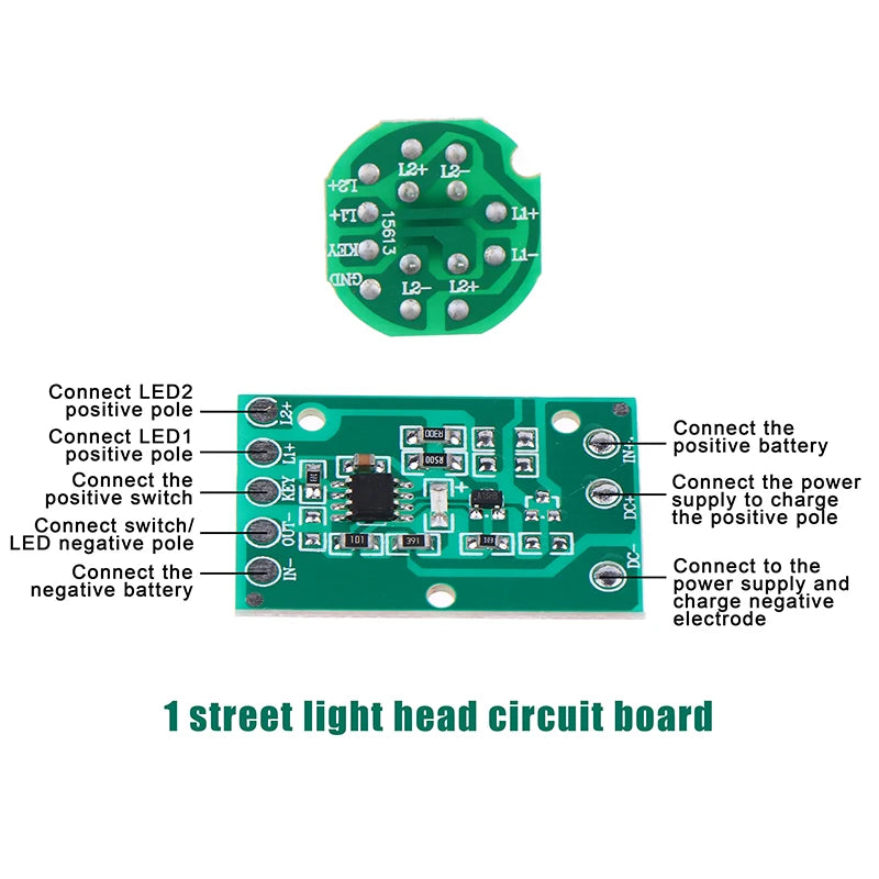 HZ-8813 Flashlight Driver Board PCB – 3 & 5 Function T6 U2 L2