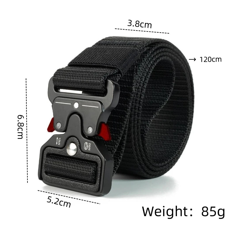 Tactical Military Canvas Belt – Unisex Outdoor Sport Belt Tactical Canvas Belt Nixie