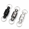 Metal Ring Magnetic Keychain – Strong Anti-Loss Key Holder 1–3 Pairs Magnetic Keychain Nixie Mix