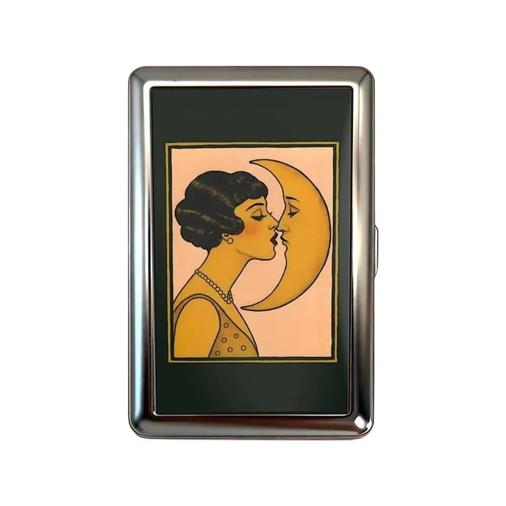 Vintage Metal Card Case – Snap ID & Credit Card Holder