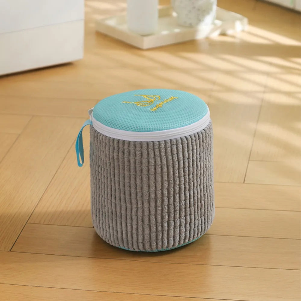 Cylindrical Bra Laundry Bag – Anti-Deformation Wash Protector