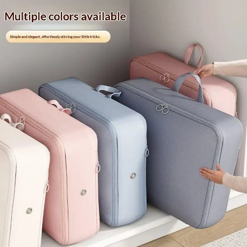 Travel Compression Packing Cube Luggage Organizer Bag