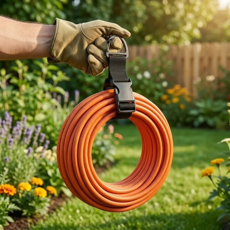 4-Pack Adjustable Heavy Duty Hose & Cord Storage Straps Hose & Cord Straps Nixie