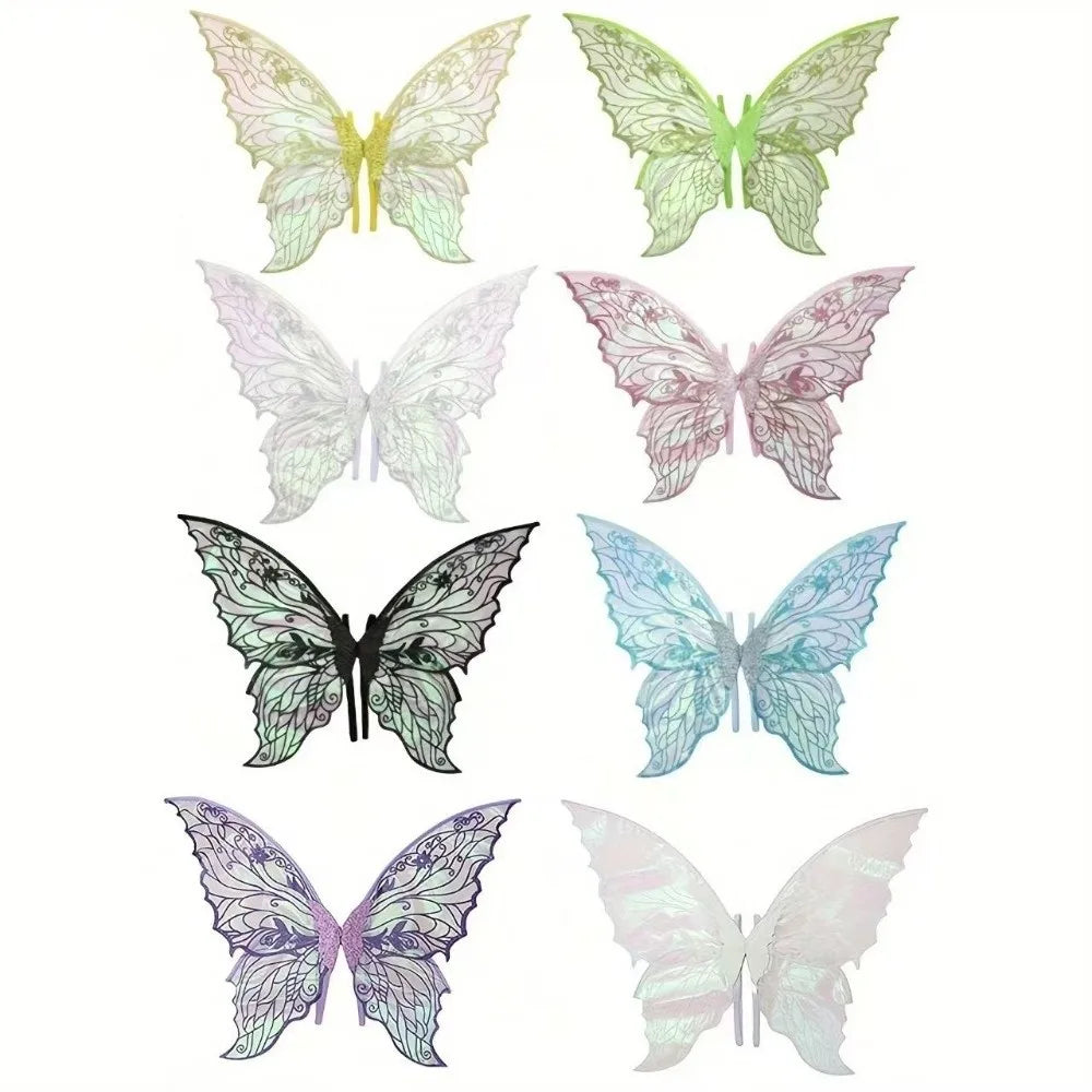 Sparkling Organza Fairy Wings – Princess Angel Dress-Up Props Costume Fairy Wings Nixie