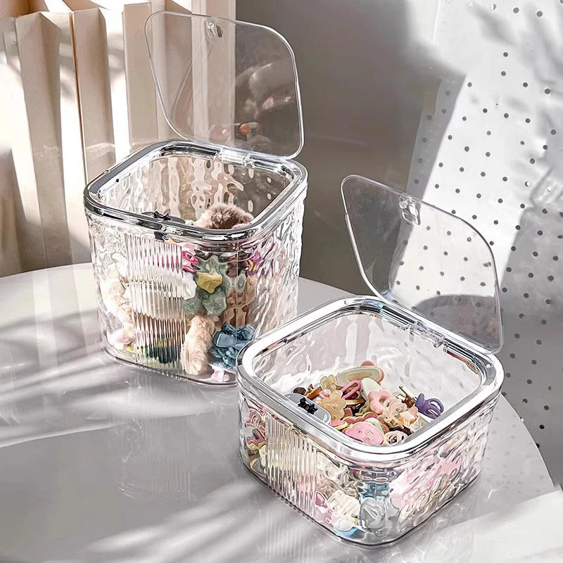 Clear Acrylic Storage Box for Hair Clips, Jewelry & Cosmetics Acrylic Storage Box Nixie