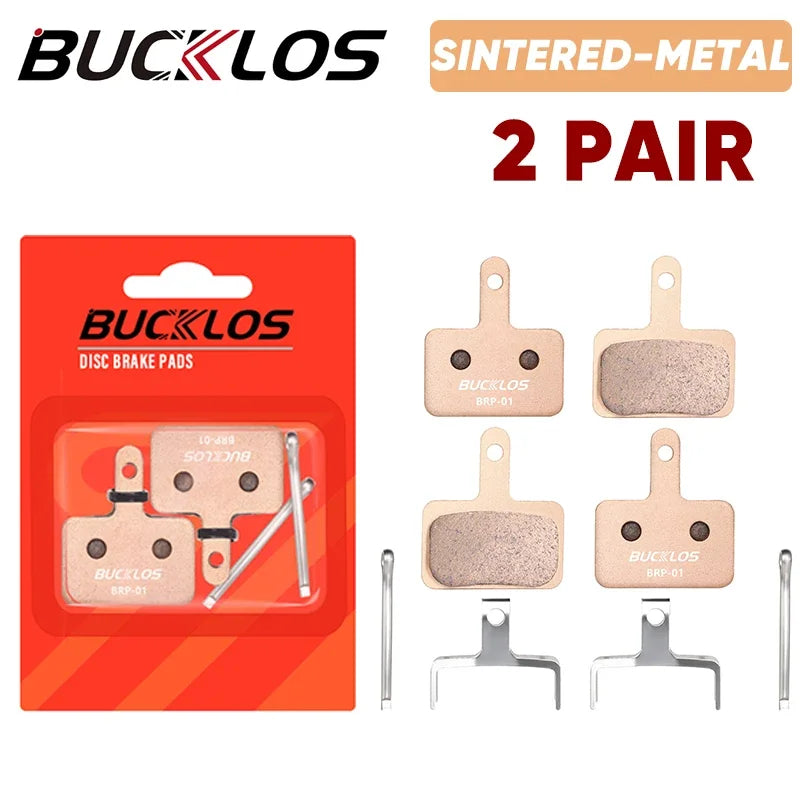 BUCKLOS Sintered Disc Brake Pads MTB B01S B05S Shimano Fit Disc Brake Pads Nixie Sintered 2Pairs