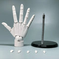 Flexible Artist Mannequin Hand Model – Posable 1:1 PVC Figure Artist Mannequin Hand Nixie white-right hand