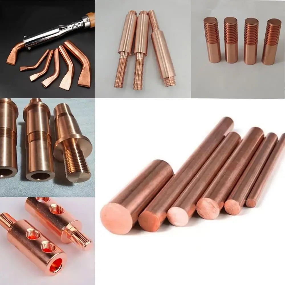 T2 Solid Copper Round Bar Rod 3–10mm x 250mm | Pure Copper