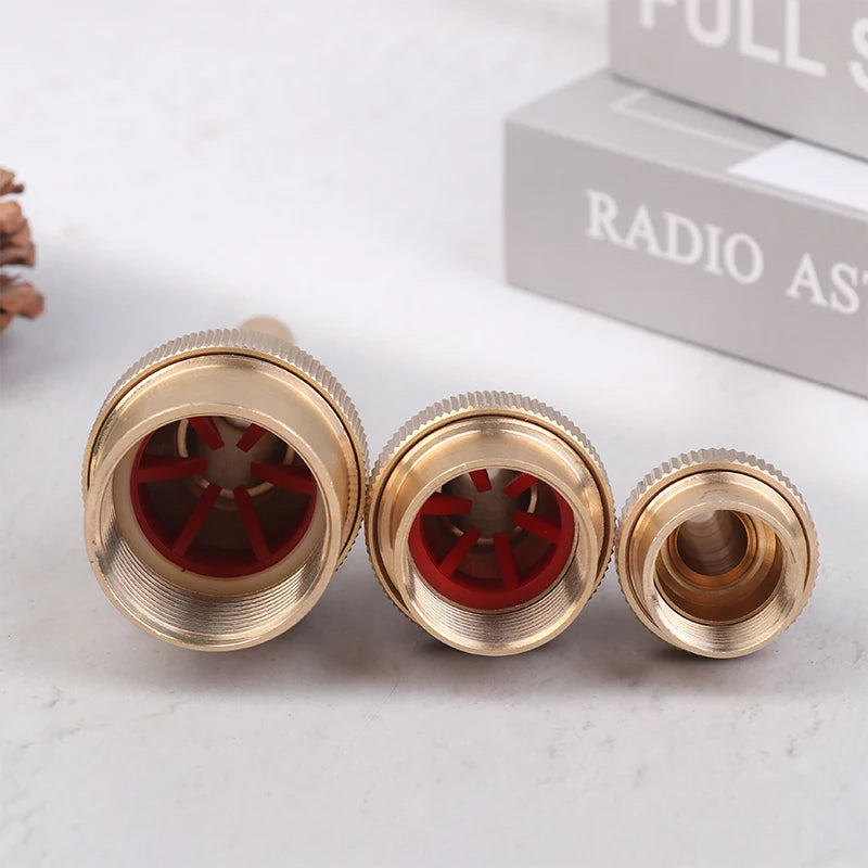 Copper Straight Jet Fountain Nozzle 1/2" 3/4" 1" Adjustable Fountain Nozzle Nixie