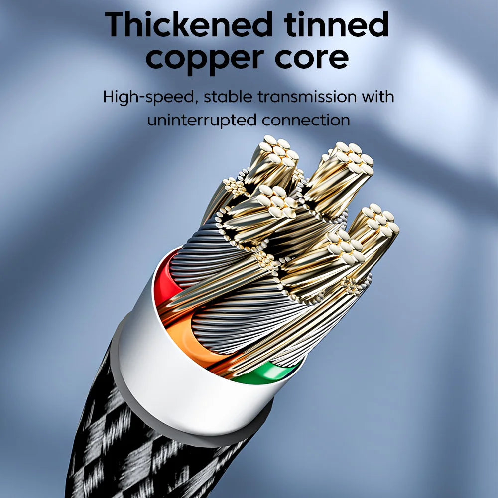USB-C to 3.5mm AUX DAC Audio Cable – 1m & 2m Hi-Fi