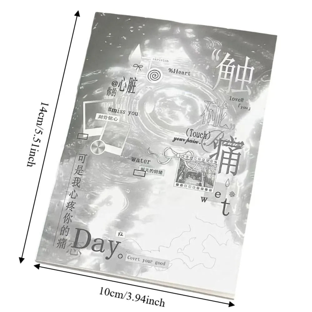 Japanese Style Sticker Book – Mixed Motifs Journal Stickers Decorative Sticker Book Nixie